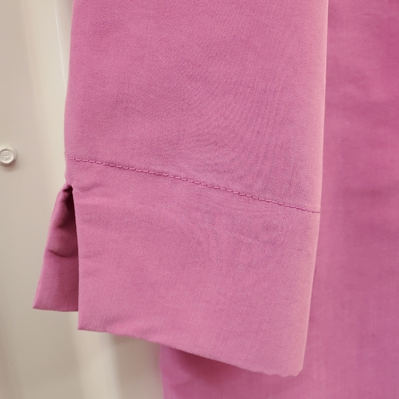 Liz Claiborne Button Down Pointed Collar Blouse - Picture 5 of 7